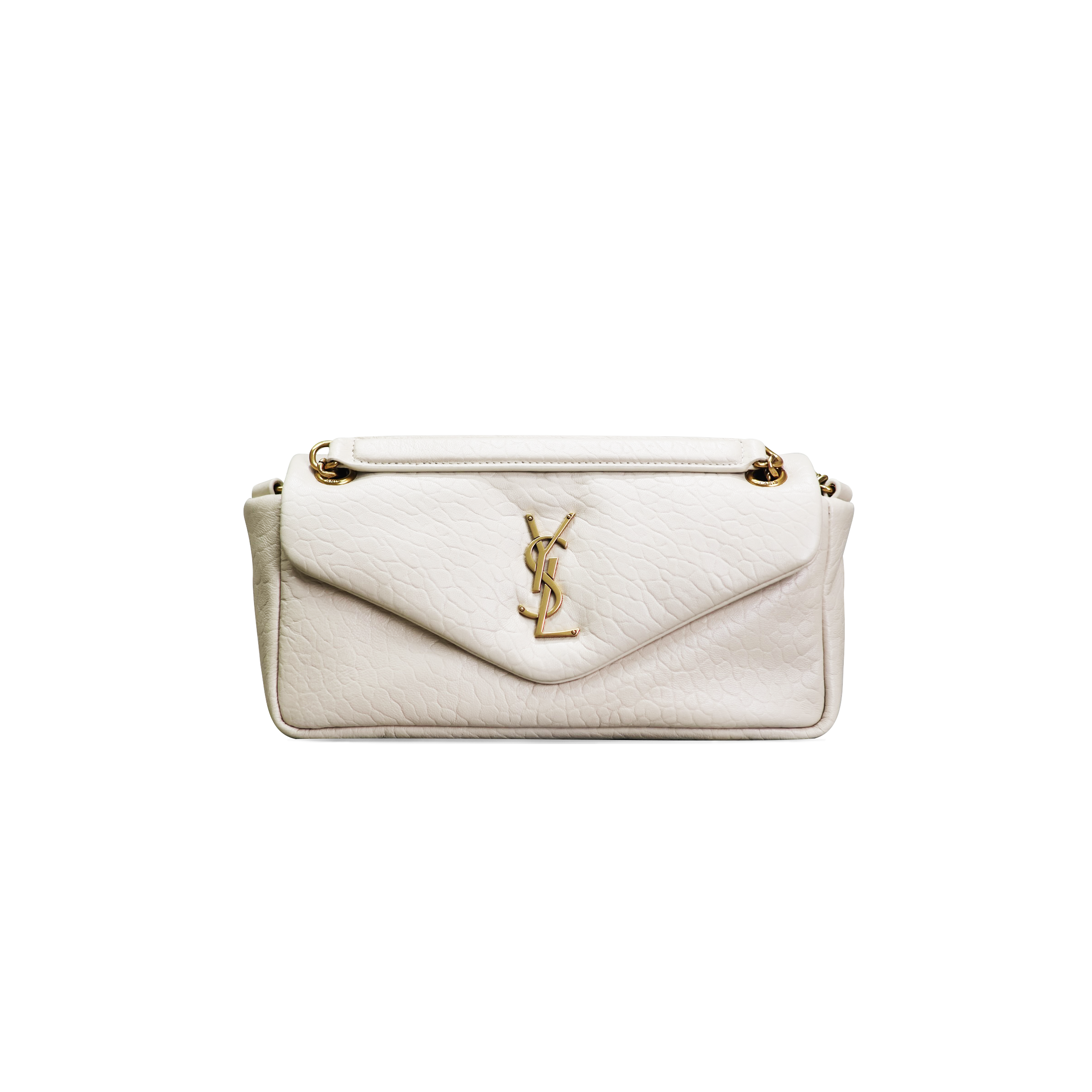 YSL CALYPSO SMALL IN PLUNGED LAMBSKIN 3655681770 (26*14*7cm)